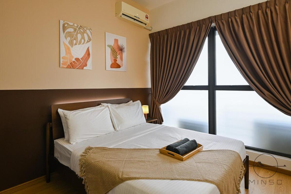 Kingsbay B #5Pax #Vintagewood #Highfloor Apartment Johor Bahru Exterior foto