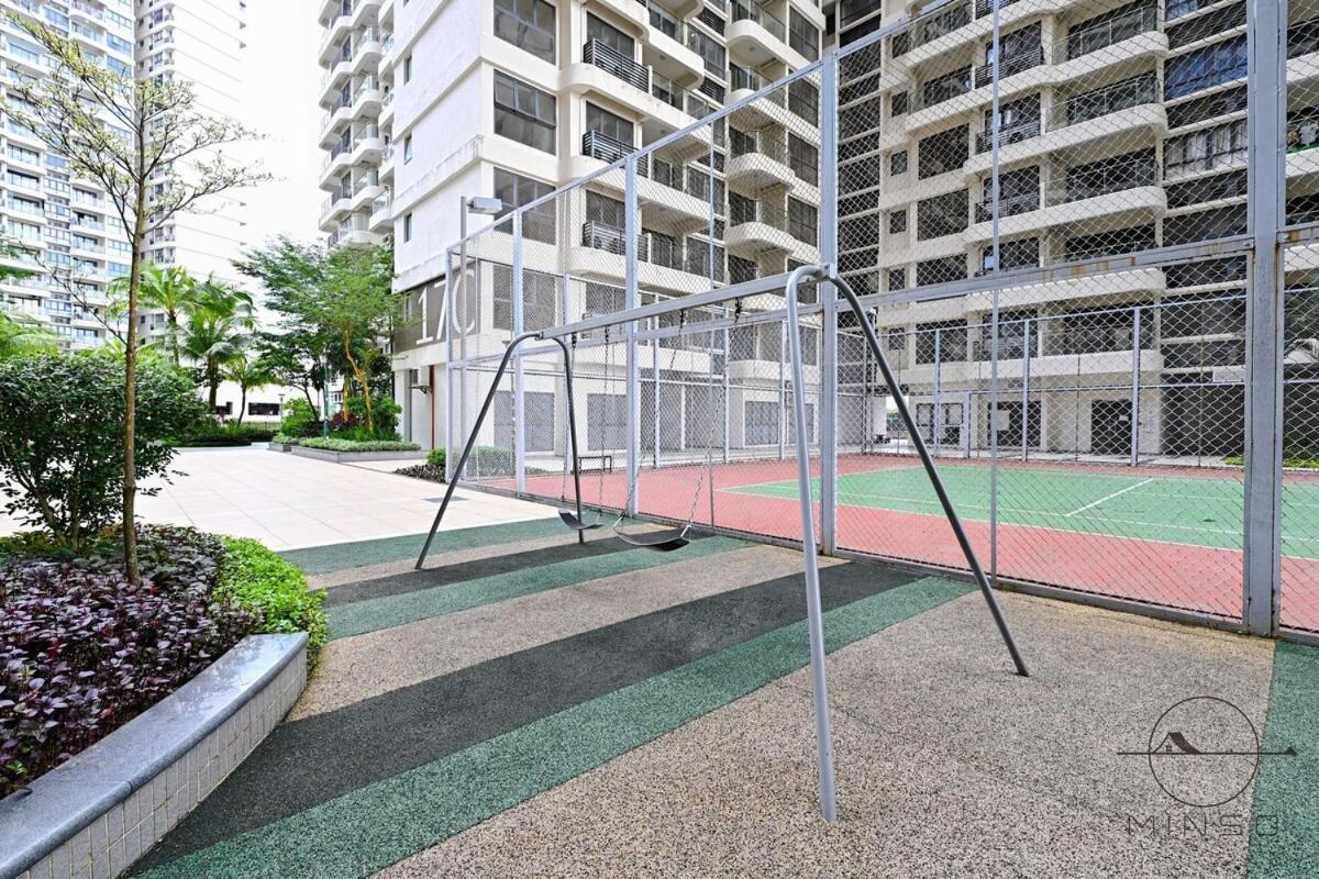 Kingsbay B #5Pax #Vintagewood #Highfloor Apartment Johor Bahru Exterior foto