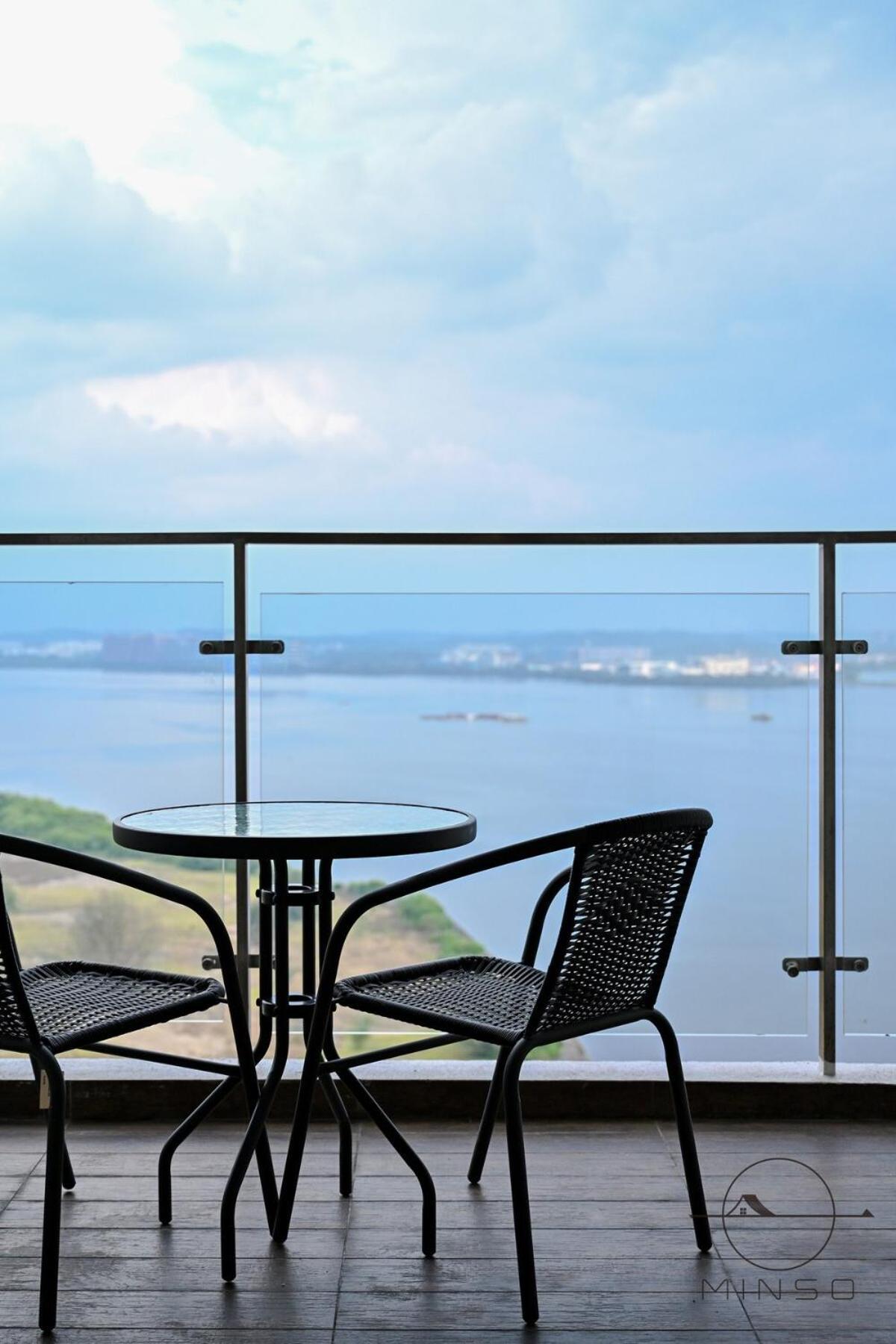 Kingsbay B #5Pax #Vintagewood #Highfloor Apartment Johor Bahru Exterior foto